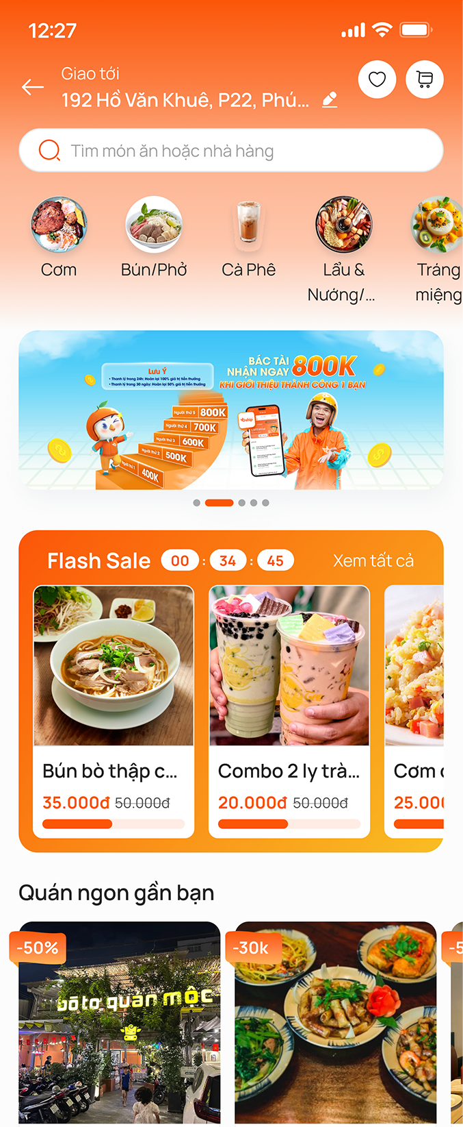 App interface step 2