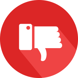 thumbs down