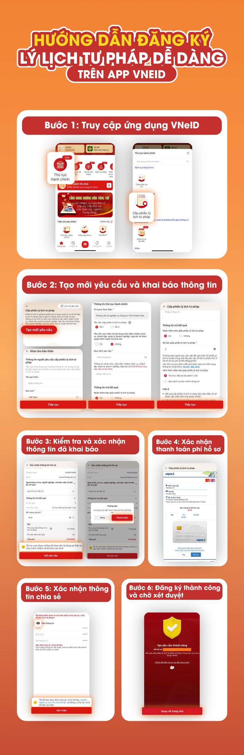 Bship | Hướng Dẫn Đăng Ký LLTP Online Trên Ứng Dụng VNeID