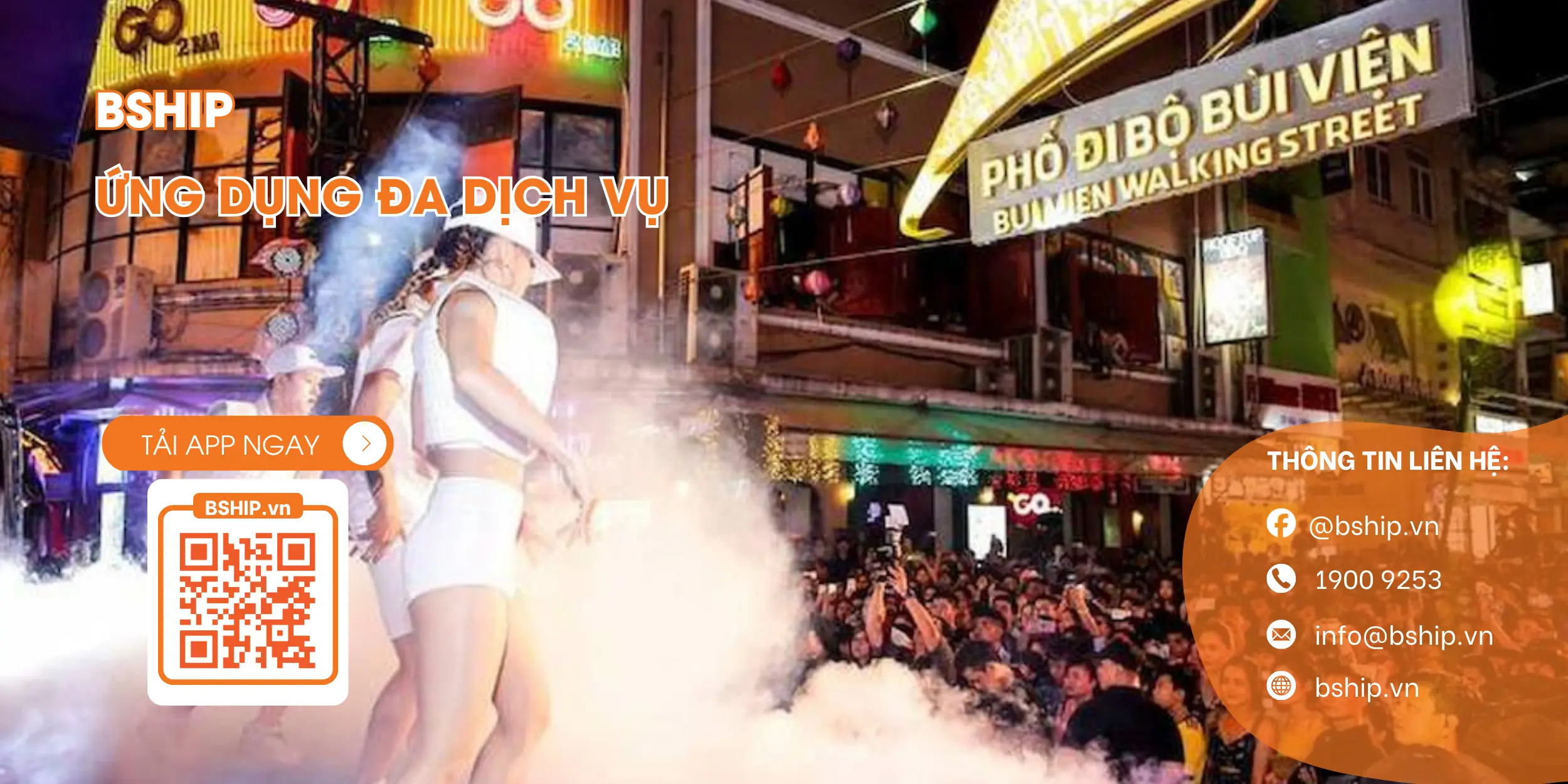 Phố đi bộ Bùi Viện về đêm - Thiên đường ăn chơi của giới trẻ 
