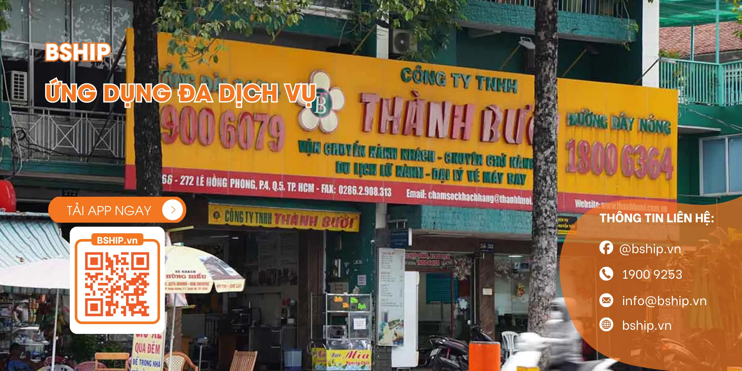 Văn phòng nhà xe Thành Bưởi tại quận 5 - Tp.Hồ Chí Minh