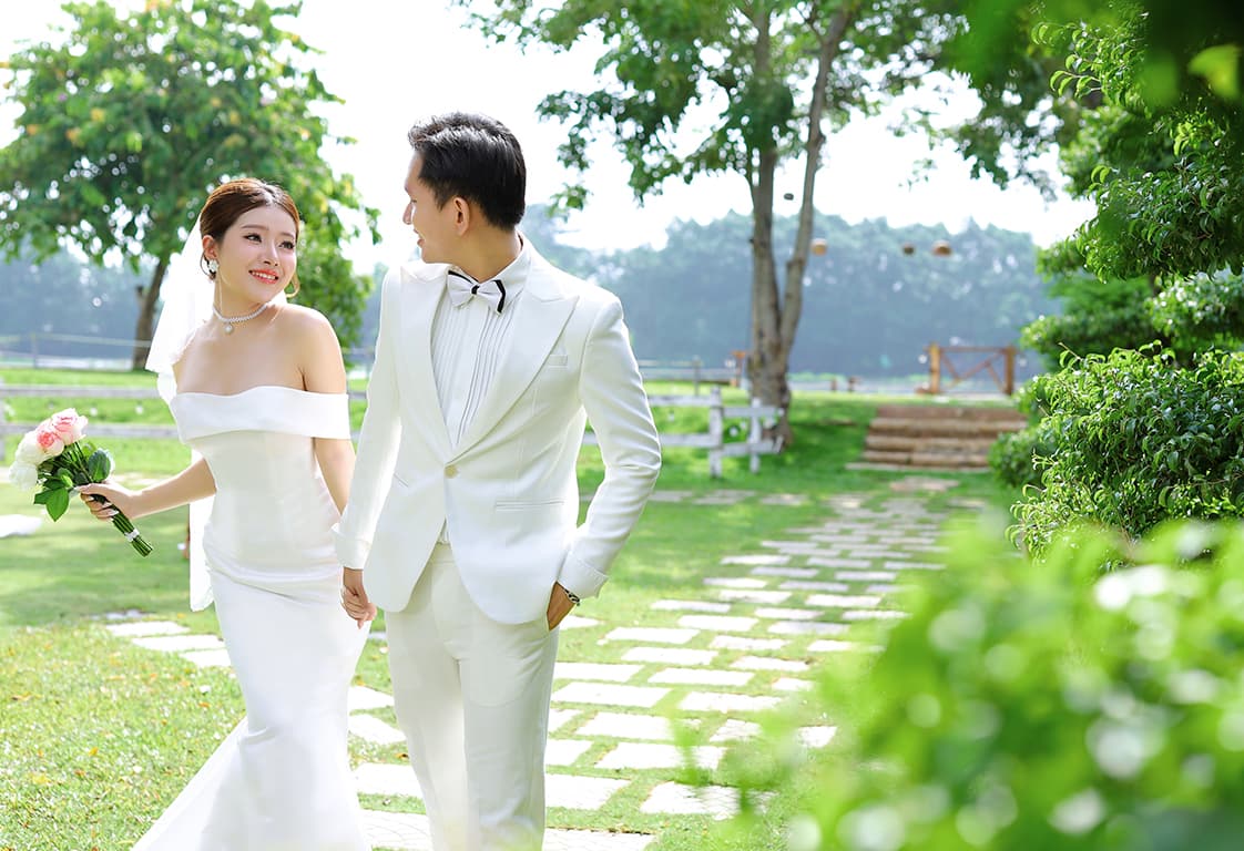 Thiên đường sống áo và chụp ảnh cưới tại Cầu Ánh Sao