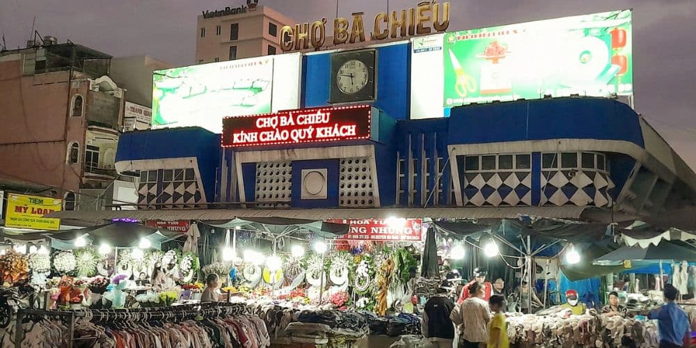 Khu đồ si tại chợ Bà Chiểu (Nguồn: internet)