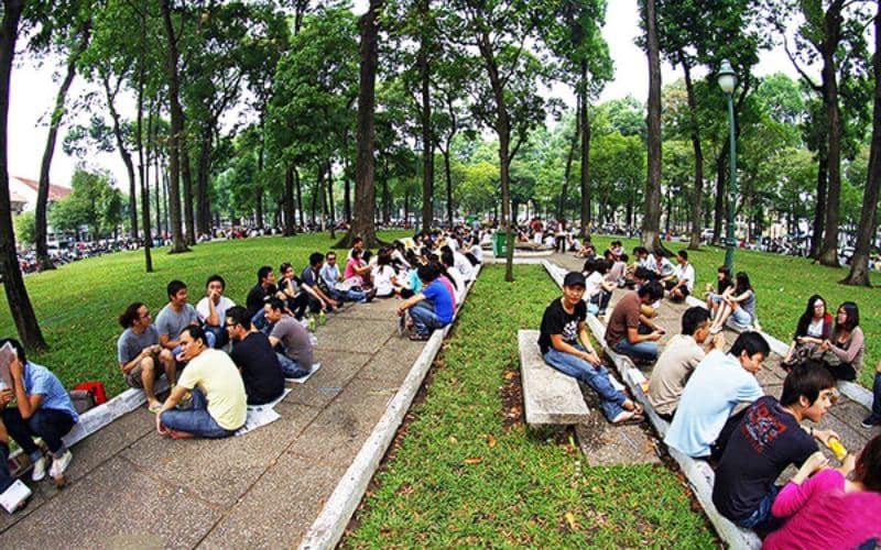 Cà phê bệt tại quận 1 - Điểm đến hot hit của giới trẻ Sài Gòn