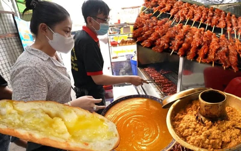 A Tùng – Bánh Mì Bò Nướng Bơ Campuchia