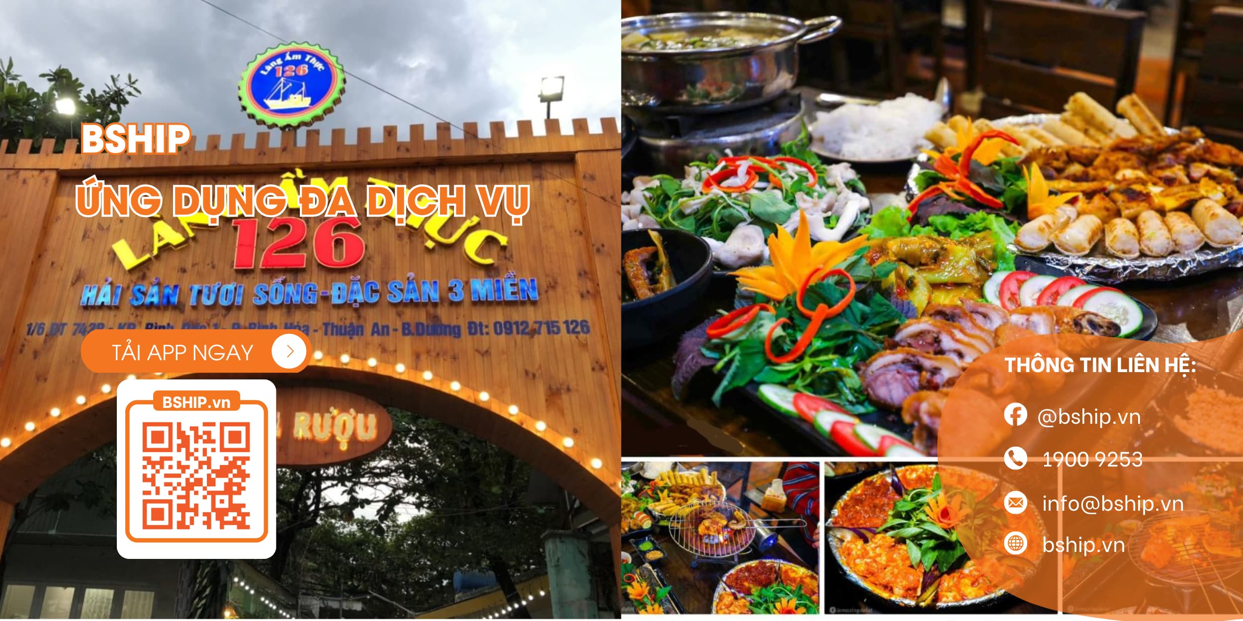 Làng ẩm thực Bình Dương đa dạng quầy hàng