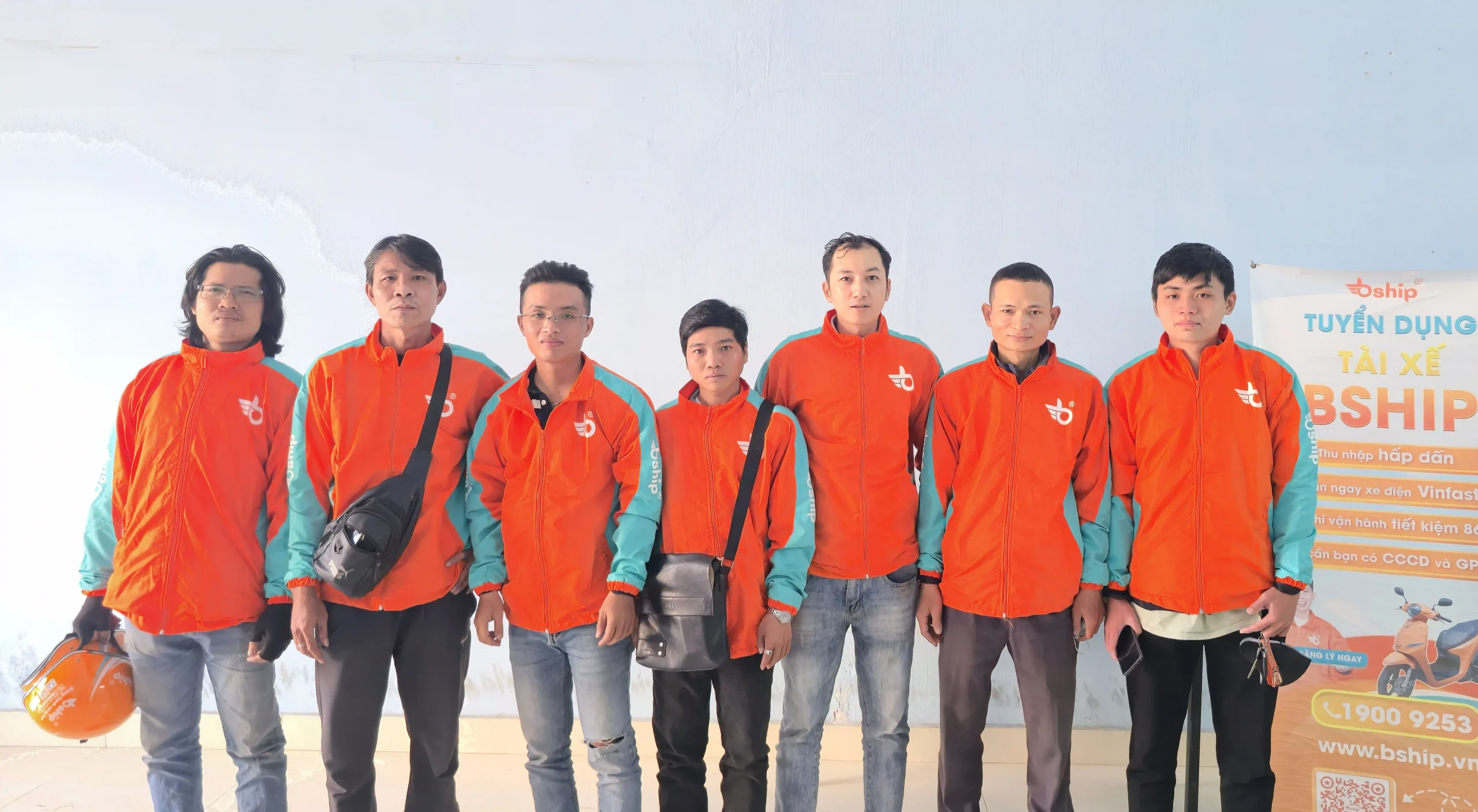 đội ngũ tài xế bship