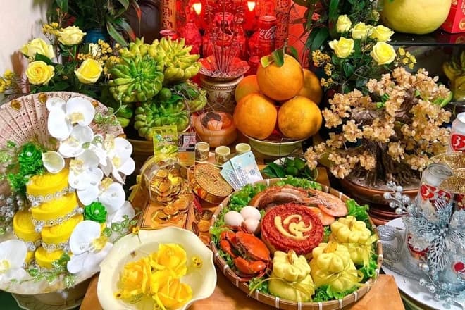 Chuẩn bị mâm cúng ngày vía Thần Tài