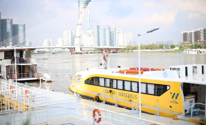 trải nghiệm saigon water bus