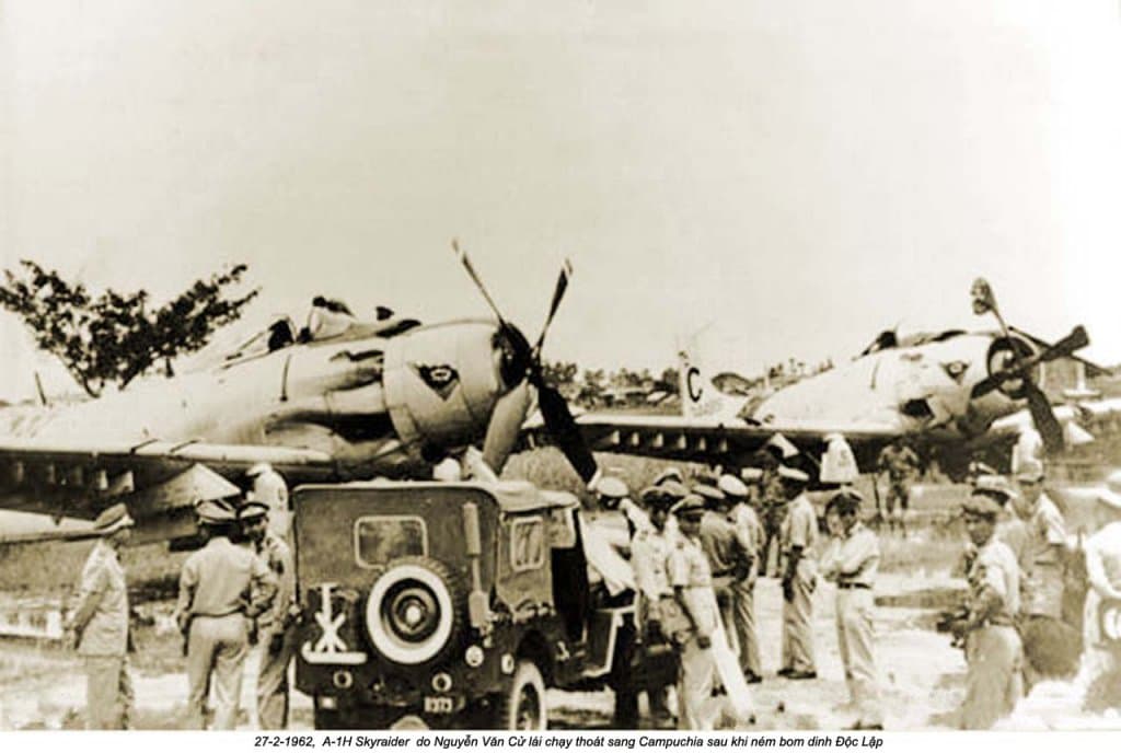 Dinh Độc Lập và sự cố ném bom 1962