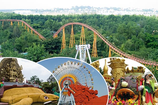 Thế giới trò chơi tại Suối Tiên