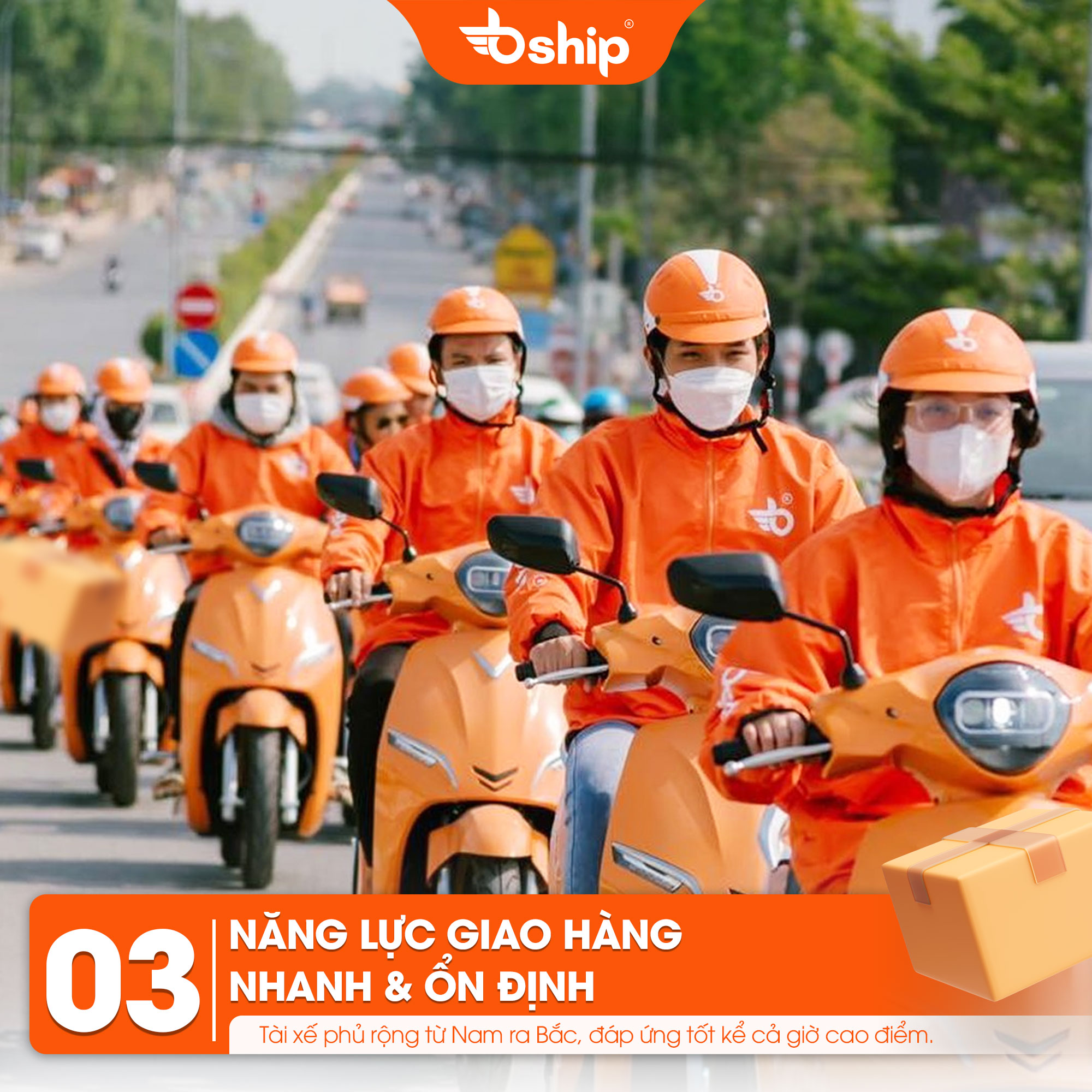 Hệ sinh thái vận hành giao hàng Bship cho doanh nghiệp "Thấu hiểu" Slot-time