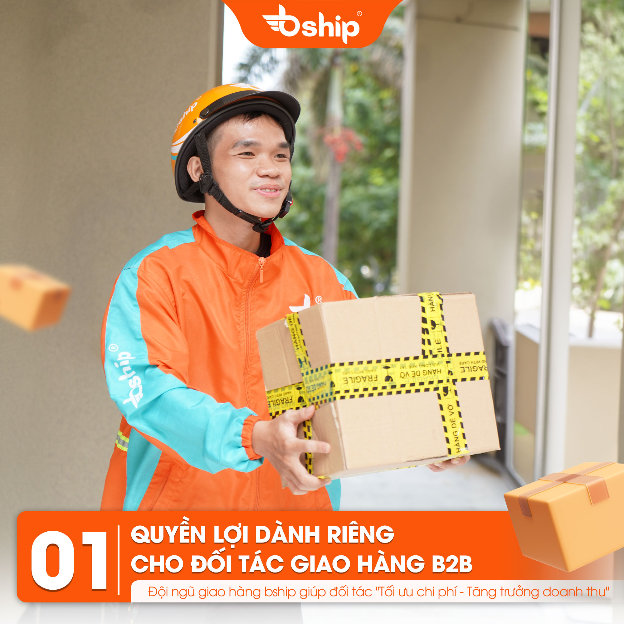 Quyền lợi dành cho đối tác sử dụng dịch vụ giao hàng của Bship