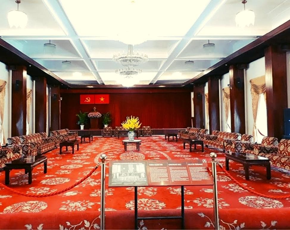 Chiêm ngưỡng sự xa hoa của hệ thống phòng khánh tiết trong Dinh Độc Lập