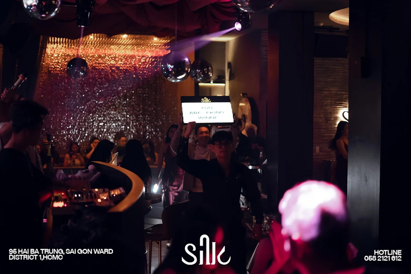 Silk Lounge Saigon – Nét quyến rũ mềm mại giữa lòng phố thị