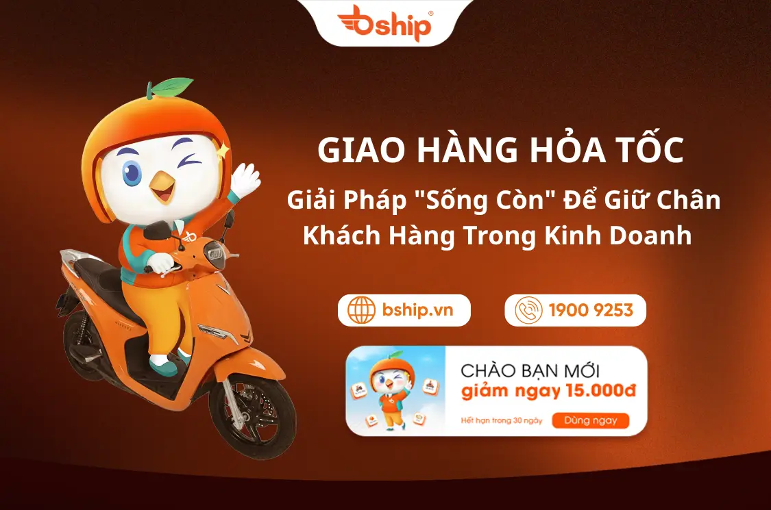 Dịch vụ giao hàng hỏa tốc Bship