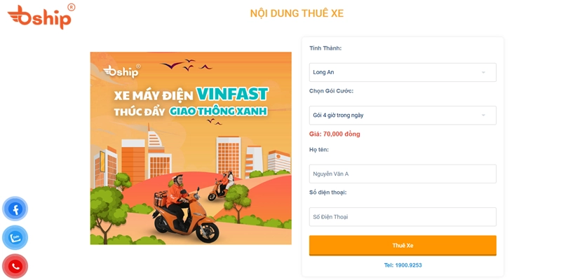 Tham khảo dịch vụ thuê xe máy Bship với nhiều đặc quyền hấp dẫn