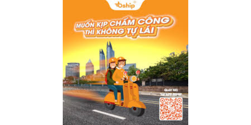 Xe ôm Bship- giải pháp tiết kiệm thời gian cho chuyến đi của bạn