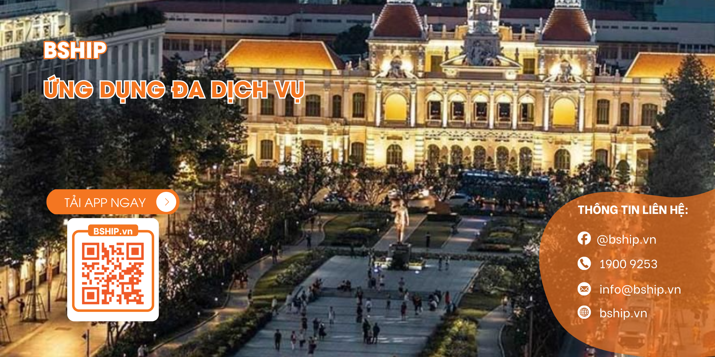 Hình ảnh kiến trúc và cảnh quan xung quanh phố đi bộ Nguyễn Huệ (Nguồn: Internet)
