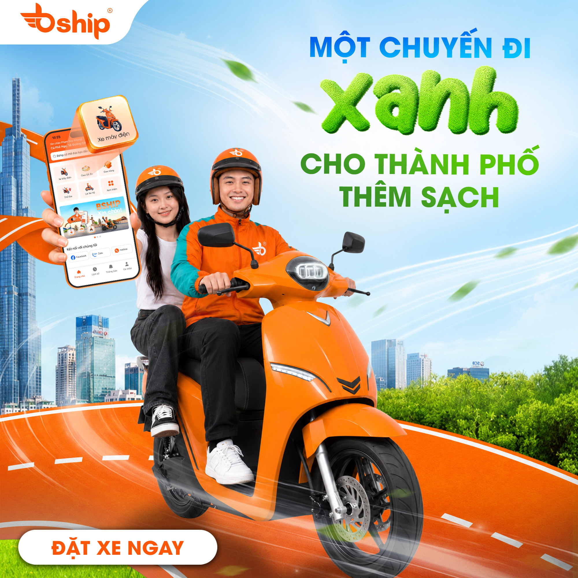 Chơi Trung Thu Thảnh Thơi – Đã Có Xe Máy Điện Bship Đưa Đón